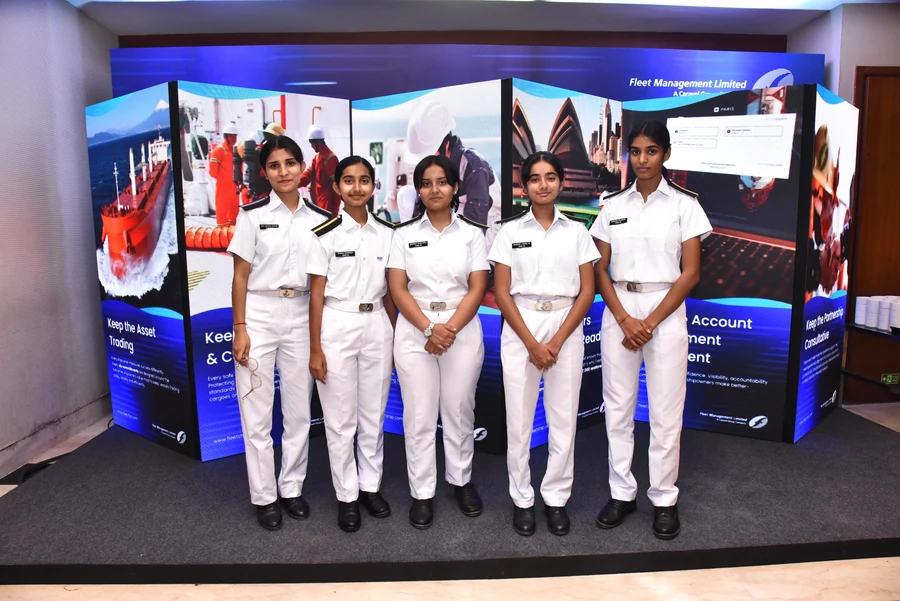 Cadets together in uniform. ANCHOR archive.